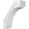 Ekena Millwork 6-in. W x 16-in. D x 20-in. H Legacy Architectural Grade PVC Knee Brace BRCP06X16X20LEC - alternate 1